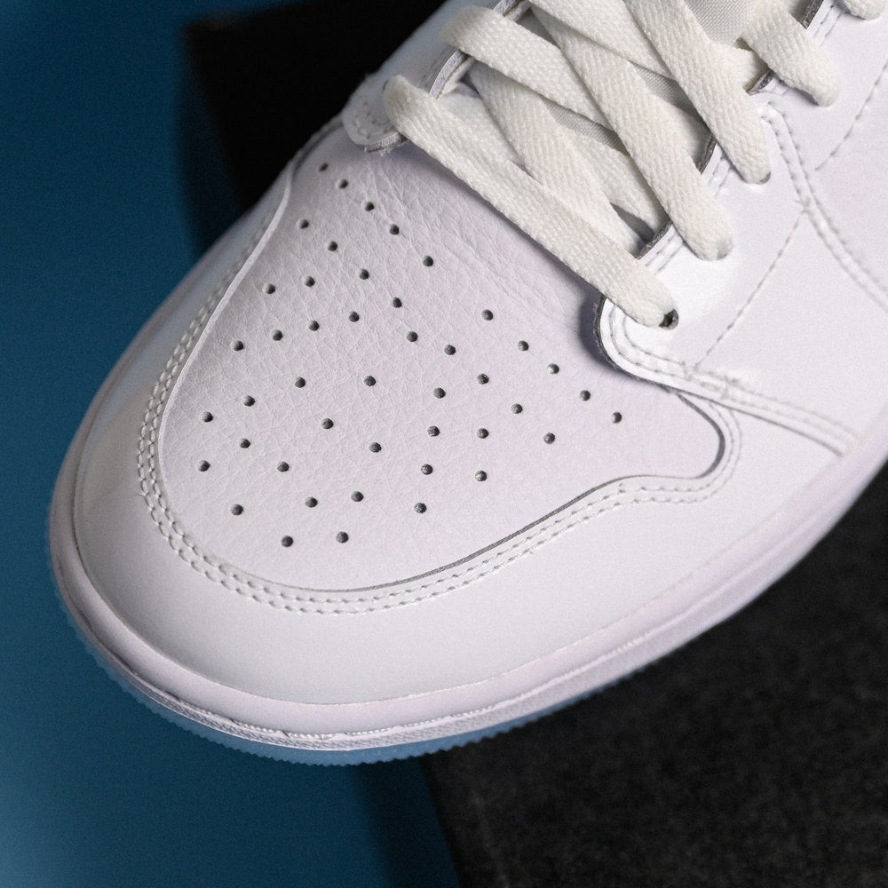 Nike Golf Shoes - Air Jordan 1 Low G - White - Legend Blue SP26