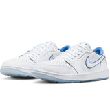 Nike Golf Shoes - Air Jordan 1 Low G - White - Legend Blue SP26