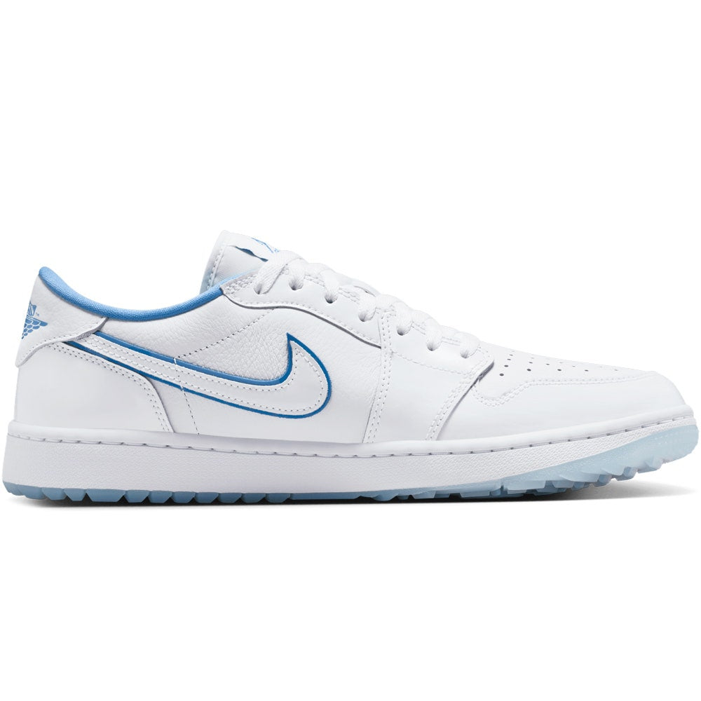 Nike Golf Shoes - Air Jordan 1 Low G - White - Legend Blue SP26