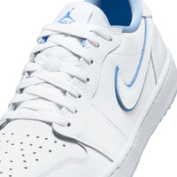 Nike Golf Shoes - Air Jordan 1 Low G - White - Legend Blue SP26