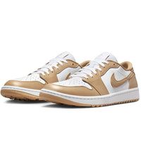 Nike Golf Shoes - Air Jordan 1 Low G - White - Linen SP26