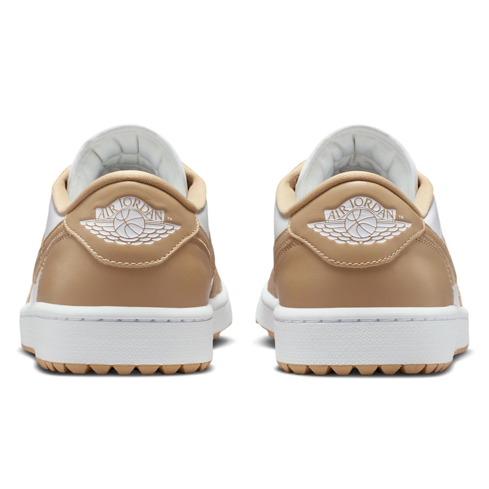 Nike Golf Shoes - Air Jordan 1 Low G - White - Linen SP26