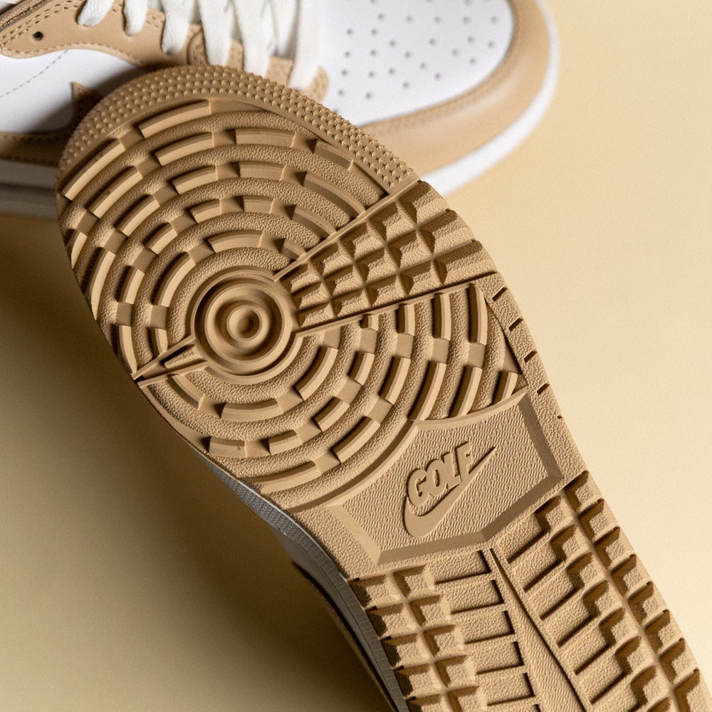 Nike Golf Shoes - Air Jordan 1 Low G - White - Linen SP26