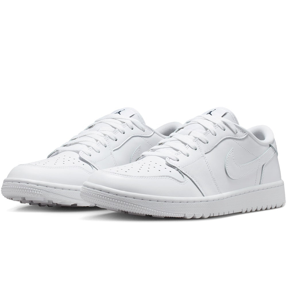 Nike Golf Shoes - Air Jordan 1 Low G - White - Obsidian FA26