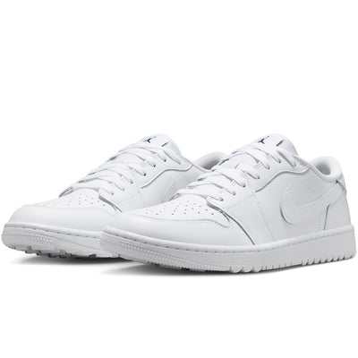 Nike Golf Shoes - Air Jordan 1 Low G - White - Obsidian FA26