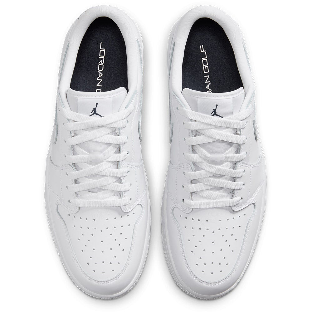 Nike Golf Shoes - Air Jordan 1 Low G - White - Obsidian FA26