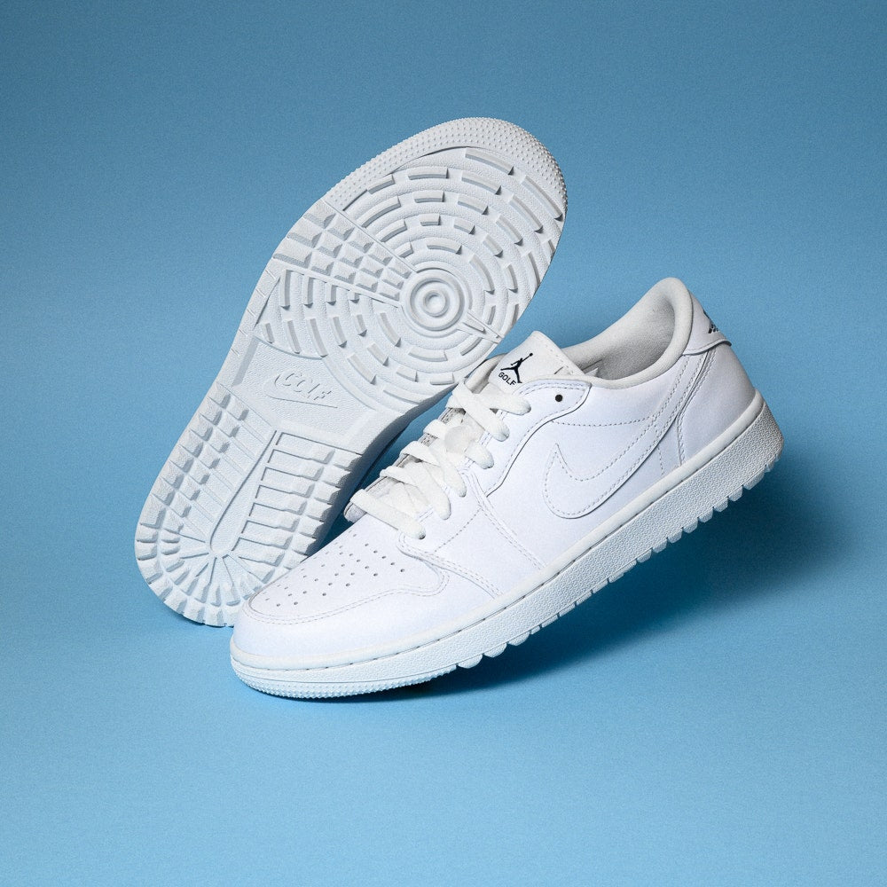 Nike Golf Shoes - Air Jordan 1 Low G - White - Obsidian FA26