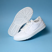 Nike Golf Shoes - Air Jordan 1 Low G - White - Obsidian FA26