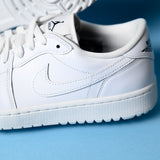 Nike Golf Shoes - Air Jordan 1 Low G - White - Obsidian FA26