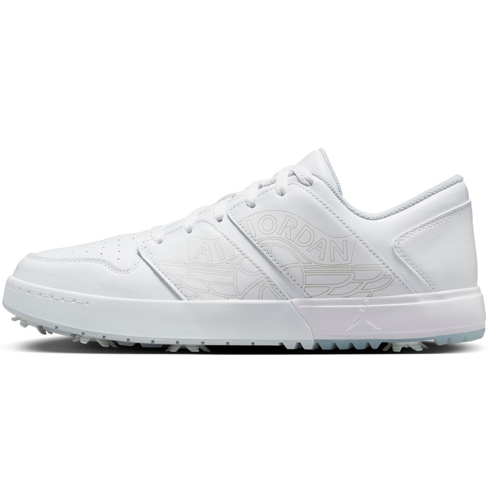 Nike Golf Shoes - Air Jordan Nu Retro 1 G - White SP25