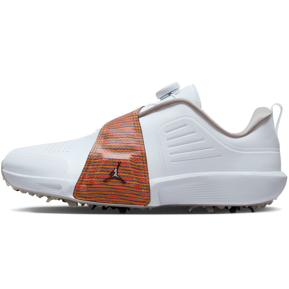 Nike Golf Shoes - Jordan Air Rev - White - Infrared 23 FA25