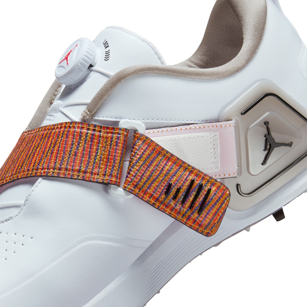 Nike Golf Shoes - Jordan Air Rev - White - Infrared 23 FA25