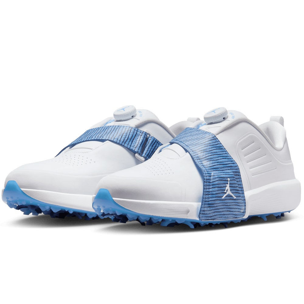 Nike Golf Shoes - Jordan Air Rev - White - University Blue SU25