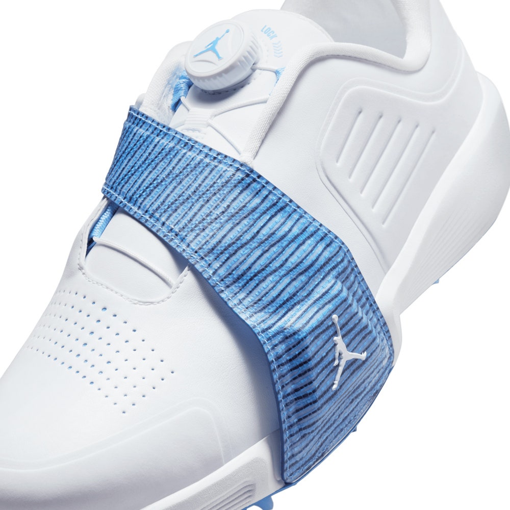Nike Golf Shoes - Jordan Air Rev - White - University Blue SU25