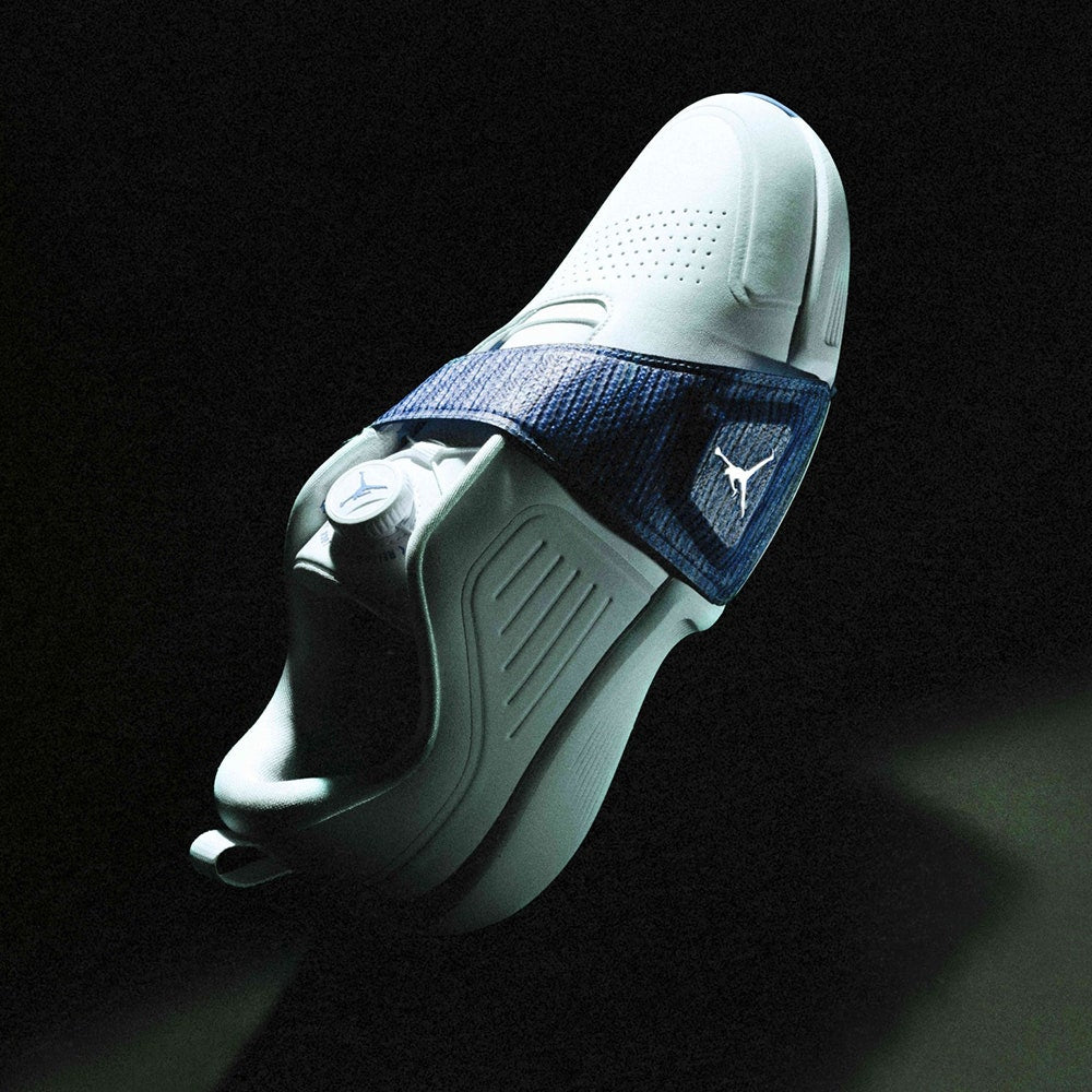 Nike Golf Shoes - Jordan Air Rev - White - University Blue SU25
