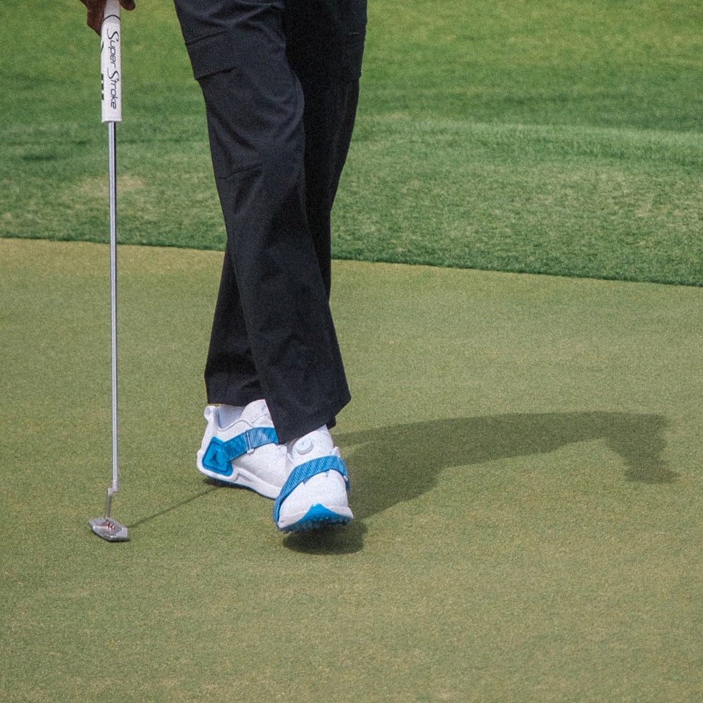 Nike Golf Shoes - Jordan Air Rev - White - University Blue SU25