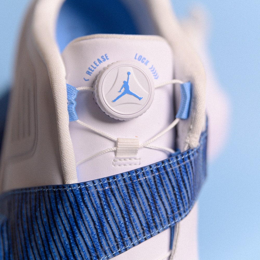 Nike Golf Shoes - Jordan Air Rev - White - University Blue SU25