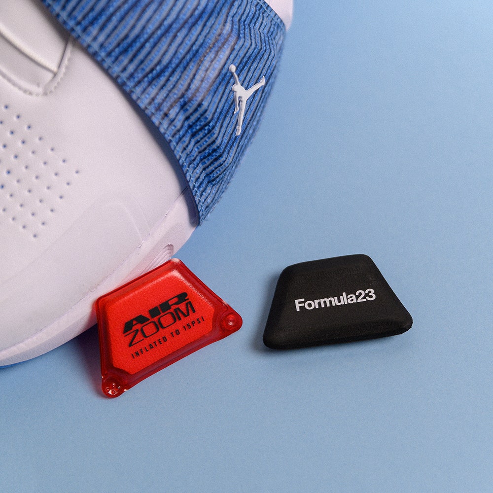 Nike Golf Shoes - Jordan Air Rev - White - University Blue SU25