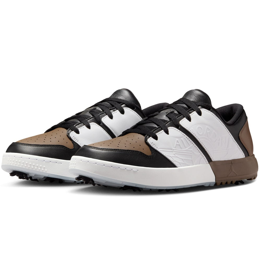 Nike Golf Shoes - Jordan Nu Retro 1 G - Black - Palomino HO25