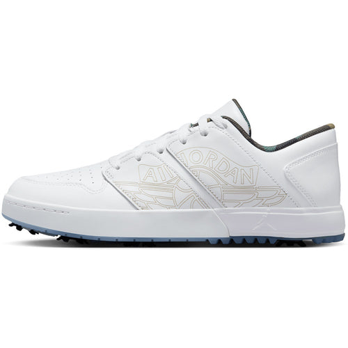 Nike Golf Shoes - Jordan Nu Retro 1 G - White - Olive Camo SU25