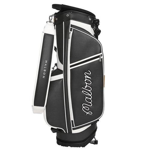 Malbon Golf Bag - Evergreen Stand Bag - Black FA25