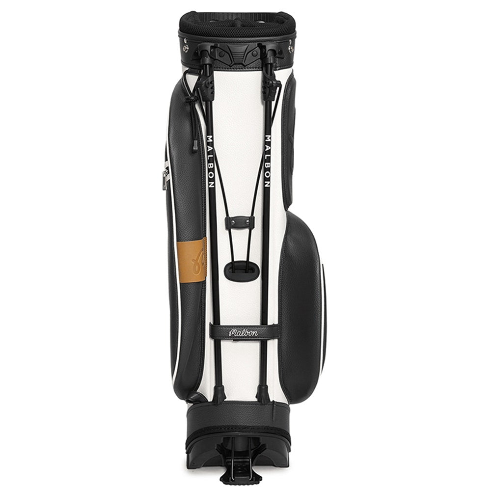 Malbon Golf Bag - Evergreen Stand Bag - Black FA25