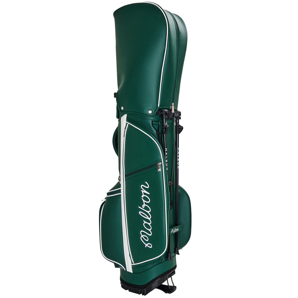 Malbon Golf Bag - Icons Cart Stand - Forest SS26