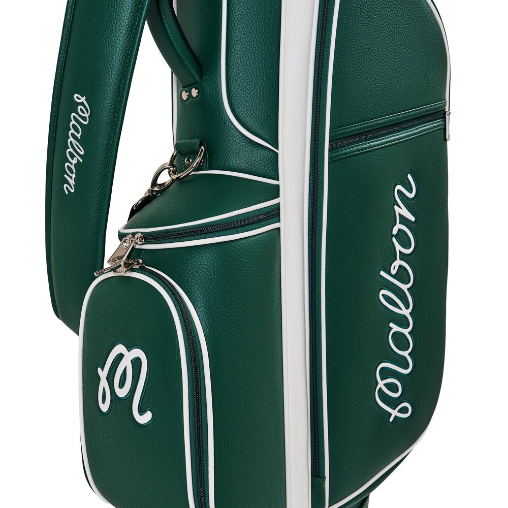 Malbon Golf Bag - Icons Cart Stand - Forest SS26