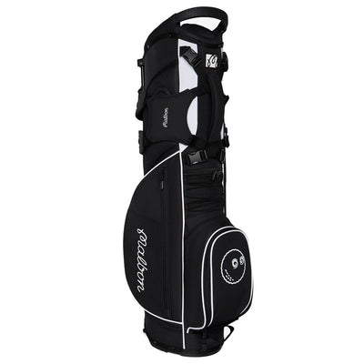 Malbon Golf Bag - Icons Walking Bag - Black SS26