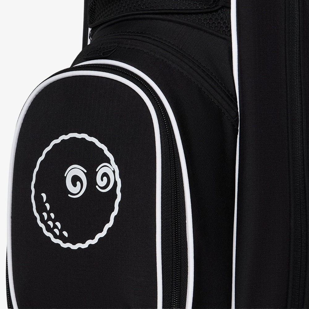 Malbon Golf Bag - Icons Walking Bag - Black SS26