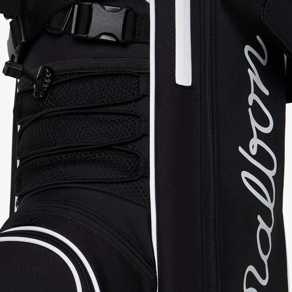 Malbon Golf Bag - Icons Walking Bag - Black SS26