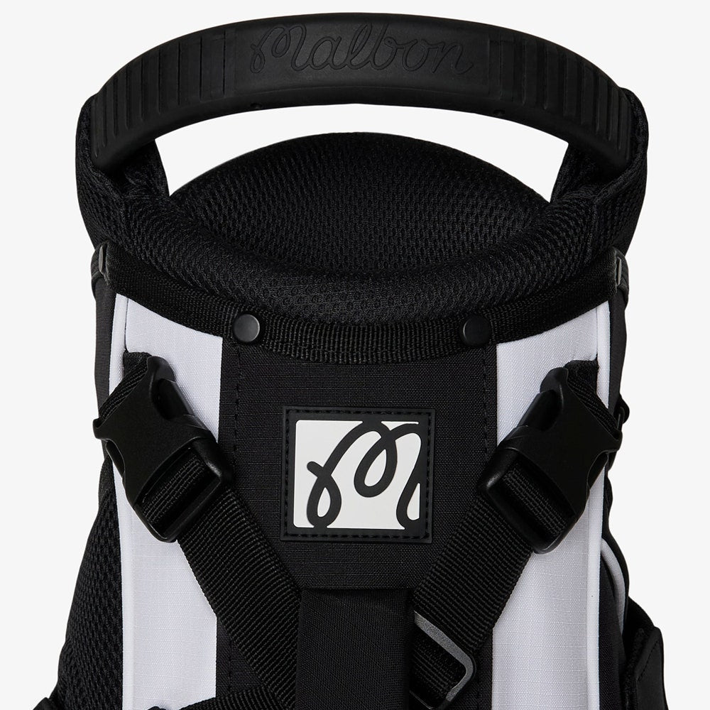Malbon Golf Bag - Icons Walking Bag - Black SS26