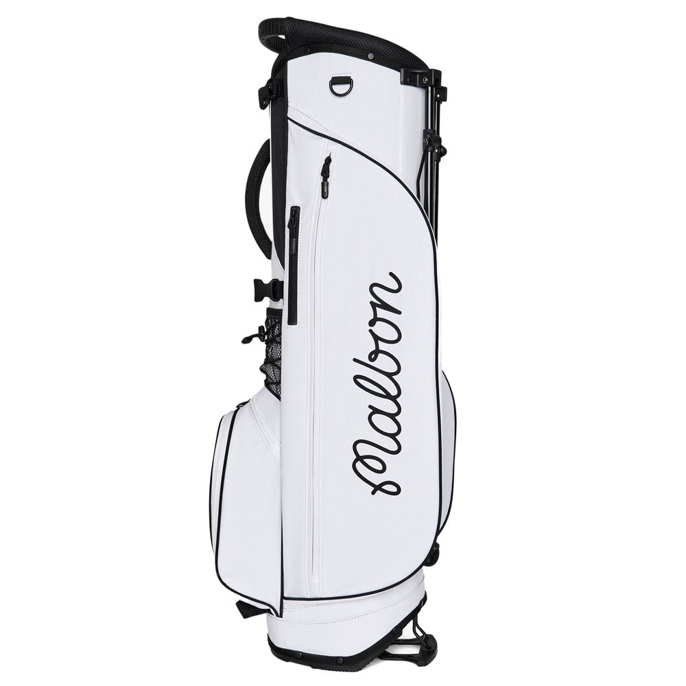 Malbon Golf Bag - Icons Walking Bag - White SS26