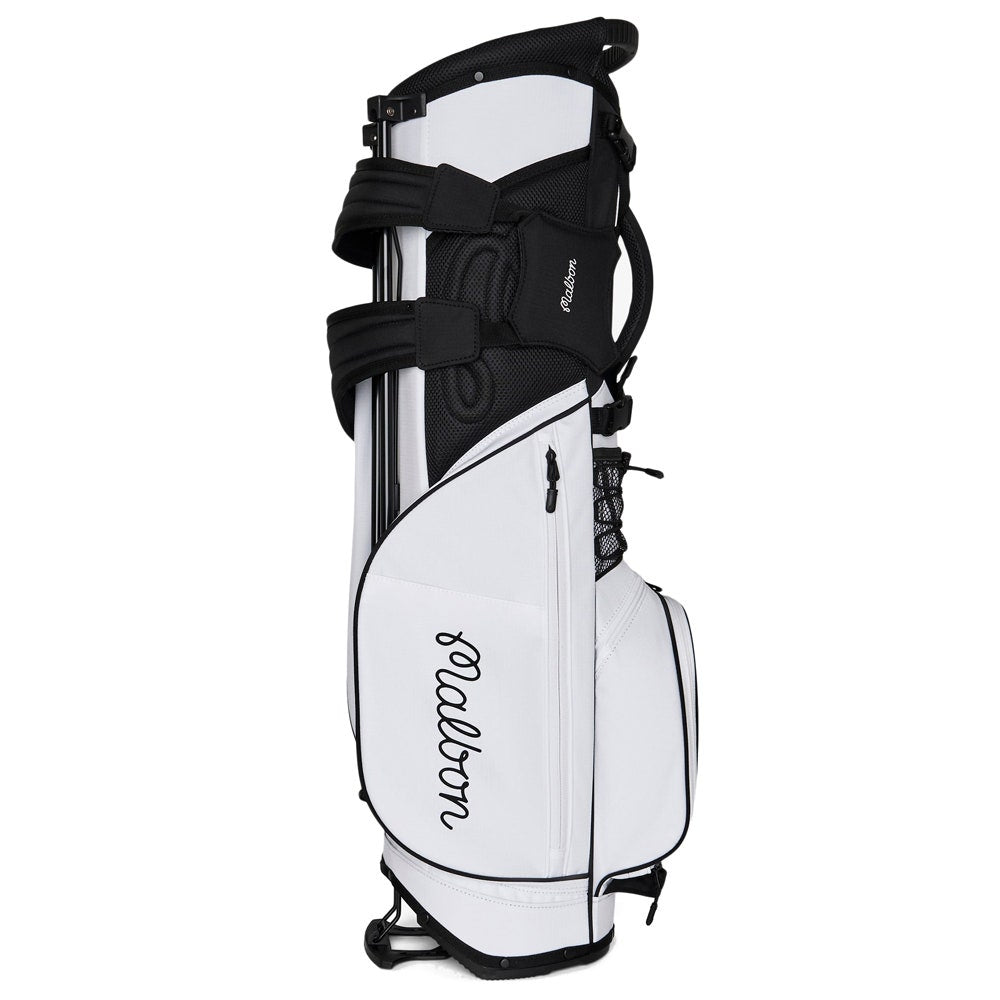 Malbon Golf Bag - Icons Walking Bag - White SS26