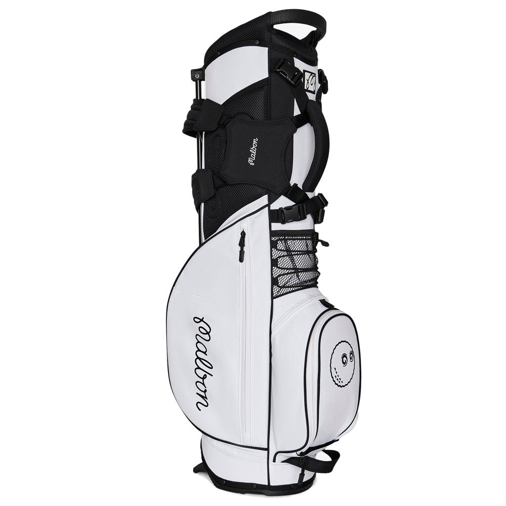 Malbon Golf Bag - Icons Walking Bag - White SS26