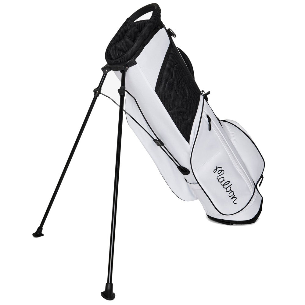 Malbon Golf Bag - Icons Walking Bag - White SS26