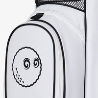 Malbon Golf Bag - Icons Walking Bag - White SS26