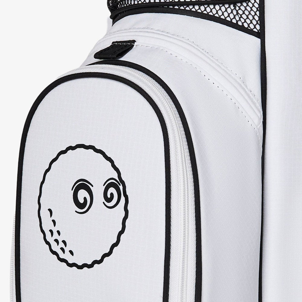 Malbon Golf Bag - Icons Walking Bag - White SS26