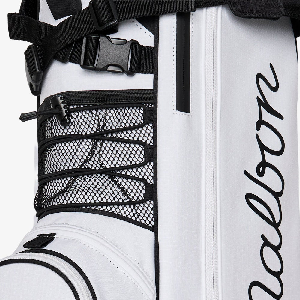 Malbon Golf Bag - Icons Walking Bag - White SS26