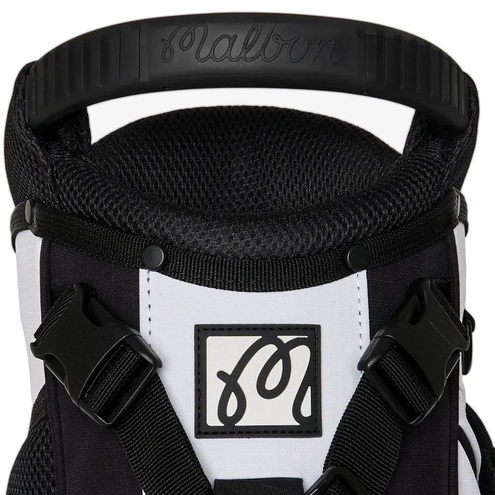 Malbon Golf Bag - Icons Walking Bag - White SS26