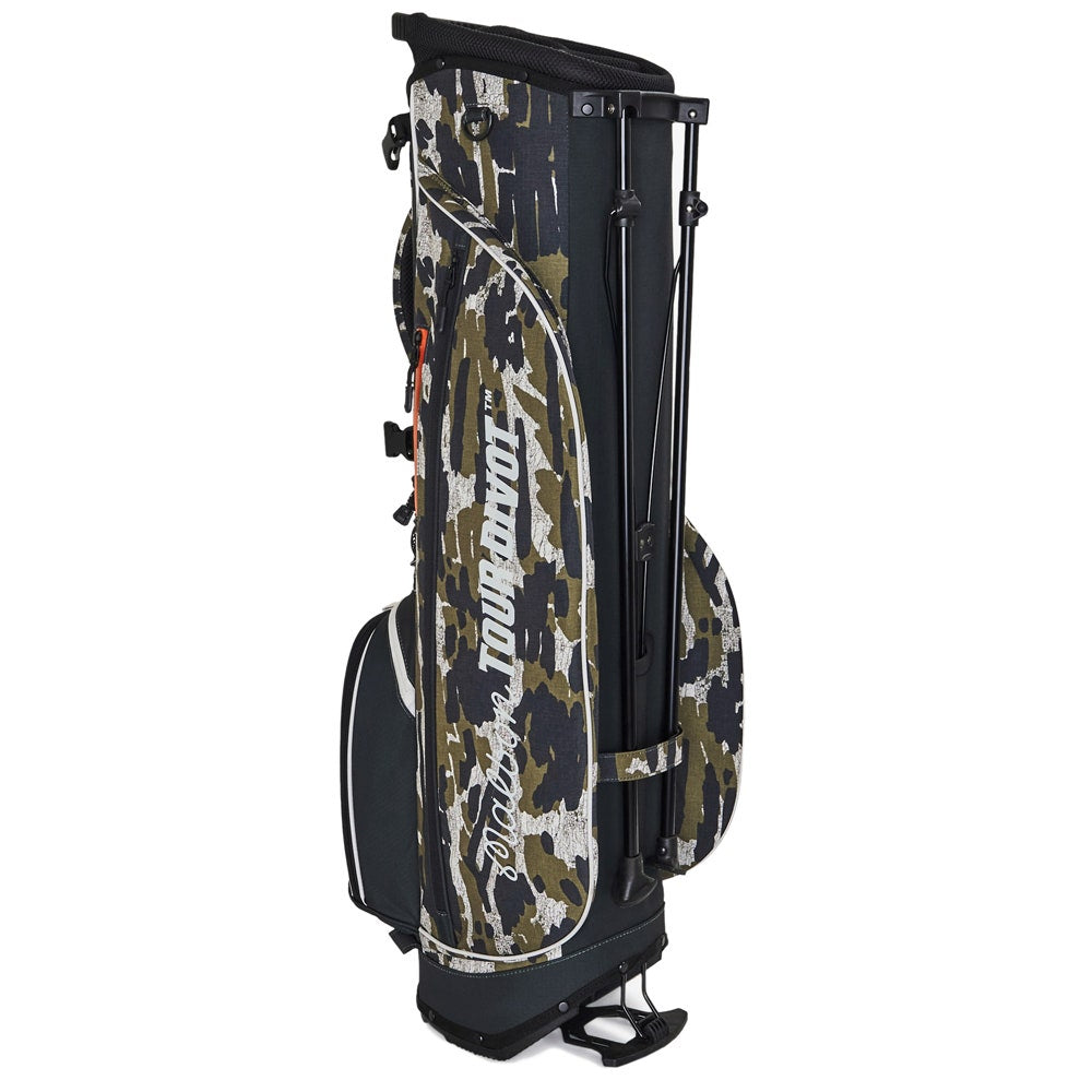 Malbon Golf Bag - Tour Divot Camo Walking Bag - Bark Camo SS26
