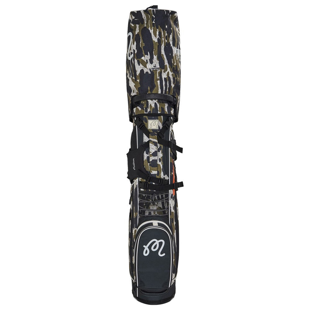 Malbon Golf Bag - Tour Divot Camo Walking Bag - Bark Camo SS26