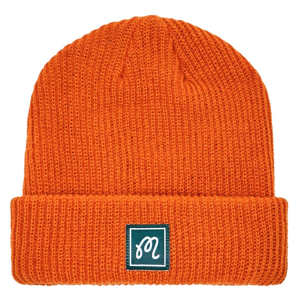 Malbon Golf Beanie - Fisherman’s Beanie - Marmalade SS26