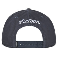 Malbon Golf Cap - Benchmark Snapback - Blueberry FA26