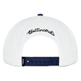 Malbon Golf Cap - Bettinardi Gangster Snapback - White SU26