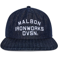 Malbon Golf Cap - Foreman Denim Snapback - Blueberry FA26