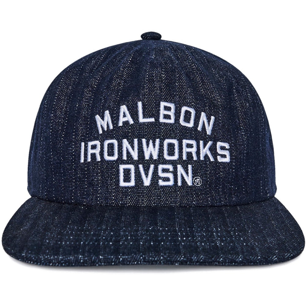 Malbon Golf Cap - Foreman Denim Snapback - Blueberry FA26