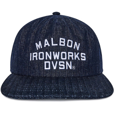 Malbon Golf Cap - Foreman Denim Snapback - Blueberry FA26