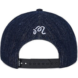 Malbon Golf Cap - Foreman Denim Snapback - Blueberry FA26