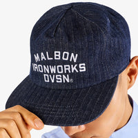 Malbon Golf Cap - Foreman Denim Snapback - Blueberry FA26